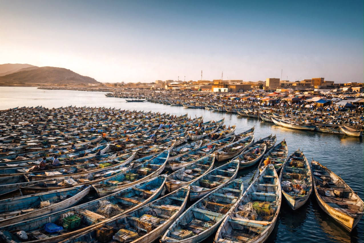 Marché aux poissons de Nouadhibou